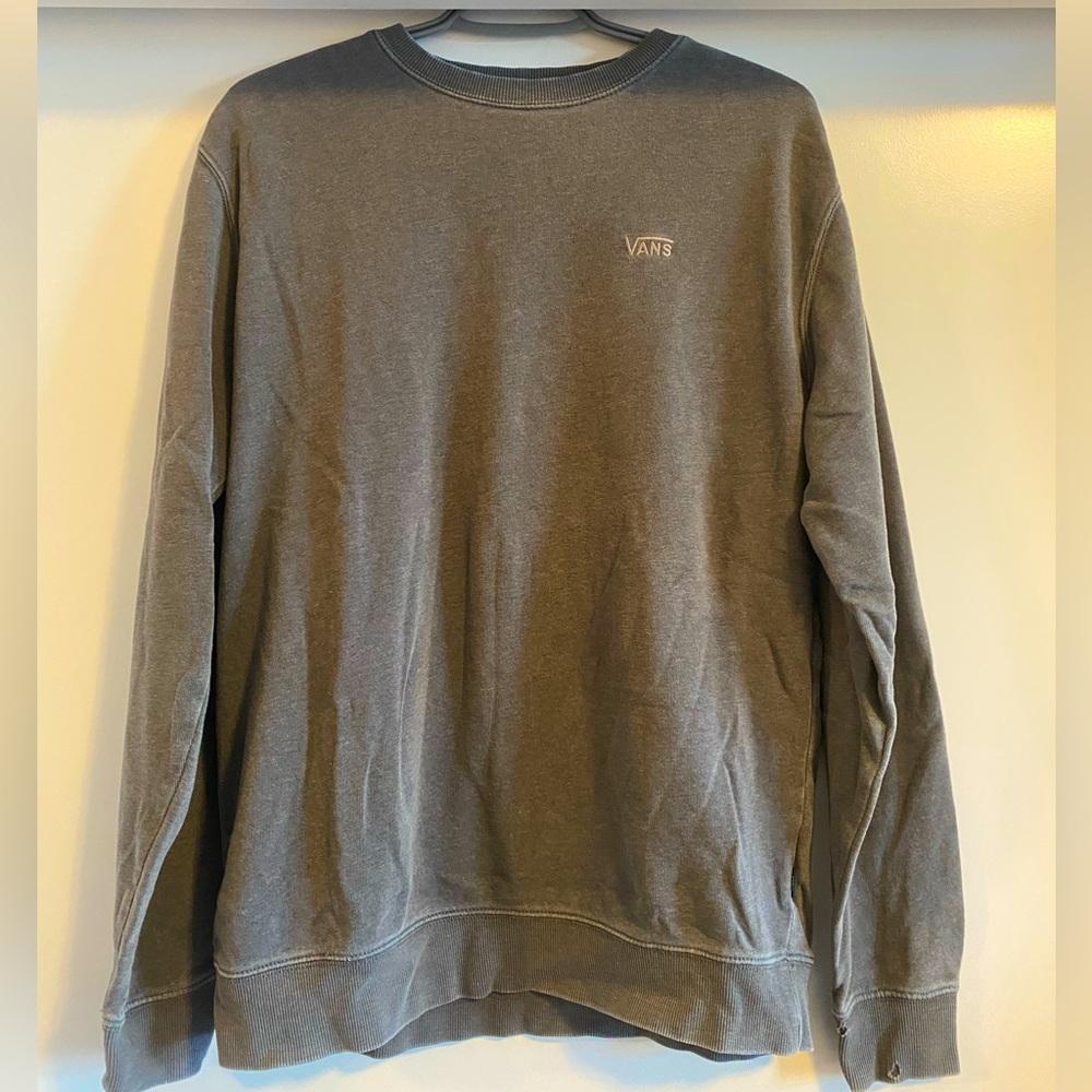 Grey Vans Crewneck Large